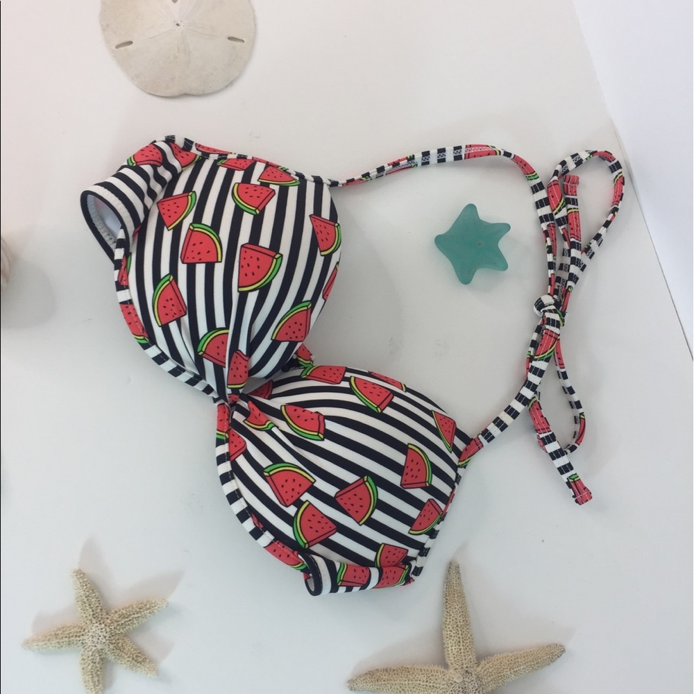 Watermelon Bikini Top // Swimsuit top